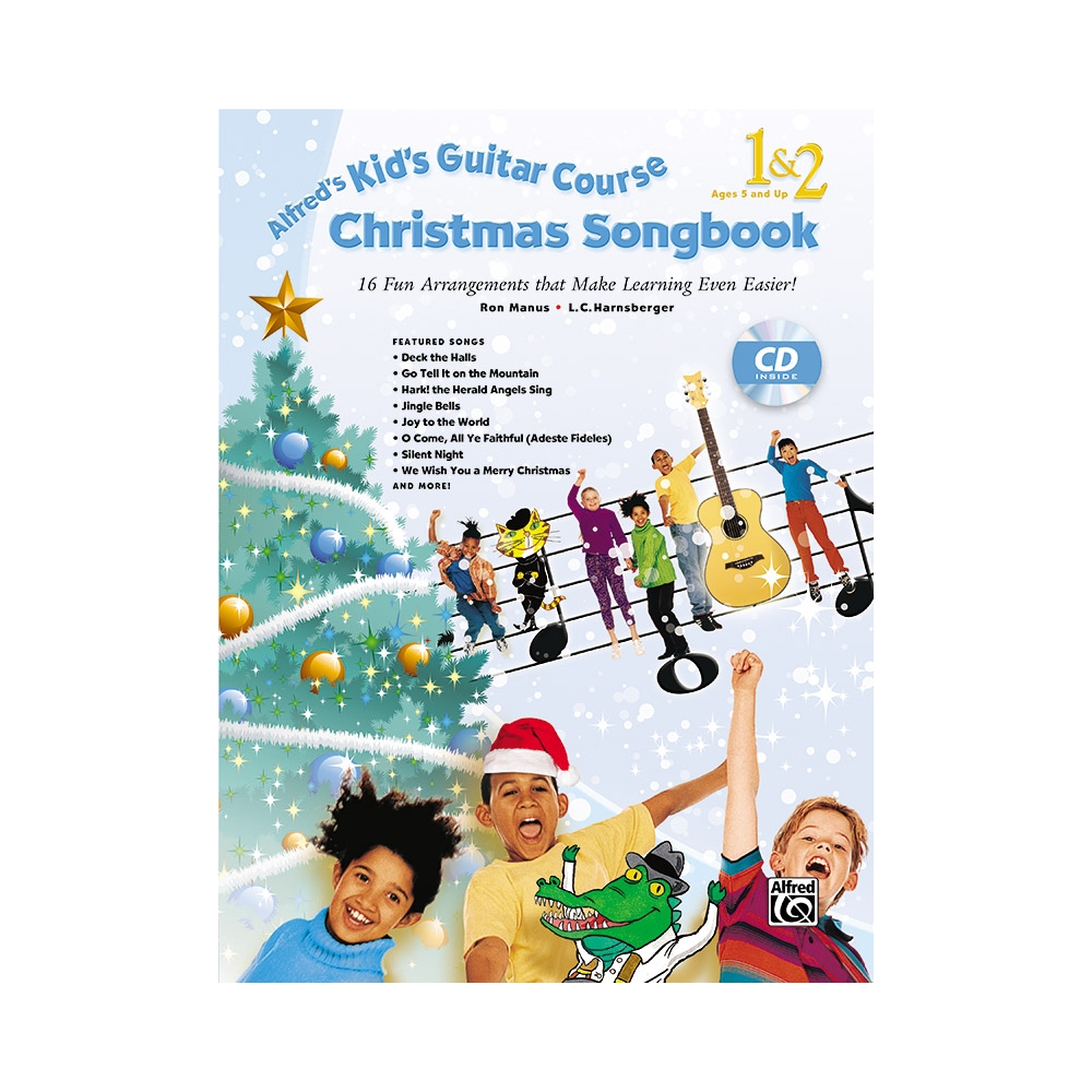 Alfred's Kid's Guitar Course Christmas Songbook 1 & 2