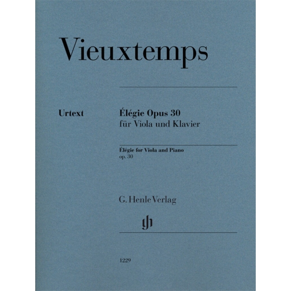 Vieuxtemps, Henri - Élégie op. 30 