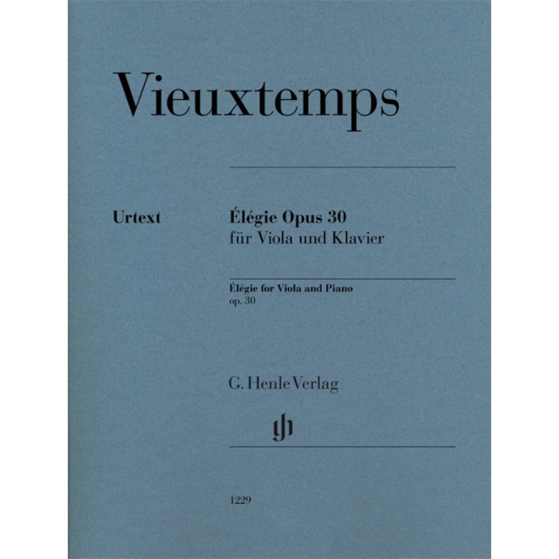 Vieuxtemps, Henri - Élégie op. 30