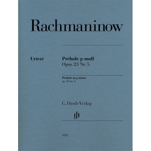 Rachmaninoff, Sergei - Prélude in g minor op. 23 no. 5