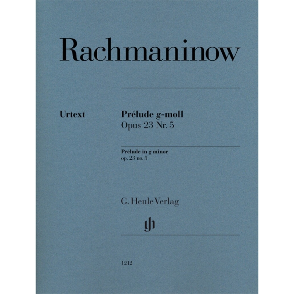 Rachmaninoff, Sergei - Prélude in g minor op. 23 no. 5