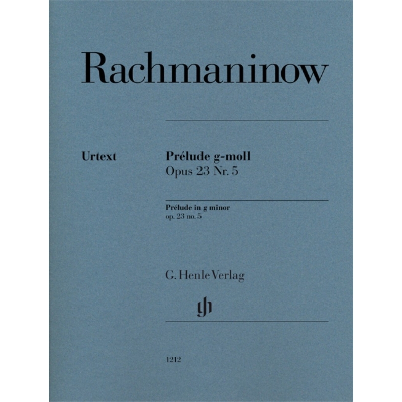 Rachmaninoff, Sergei Wassiljewitsch - Prélude op. 23, no. 5