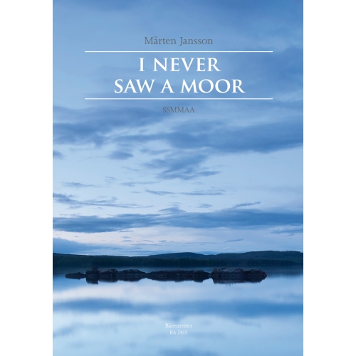 Jansson, Marten - I Never...