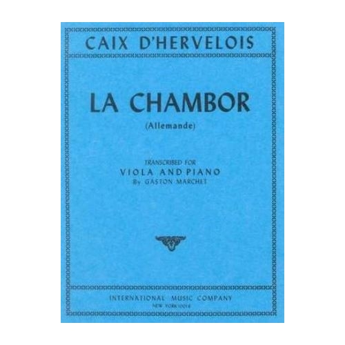 Caix d'Hervelois, Louis de - La Chambor