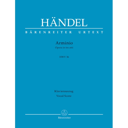Arminio (HWV 36) Vocal...