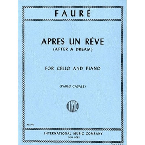 Fauré, Gabriel - Après un...