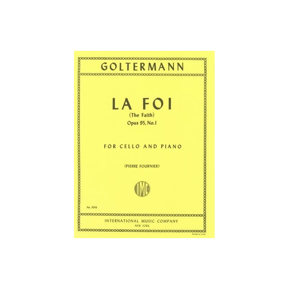 Goltermann, George - La Foi op. 95/1 