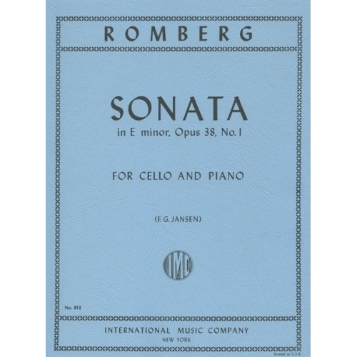 Romberg, Bernhard - Sonata op. 38, 1