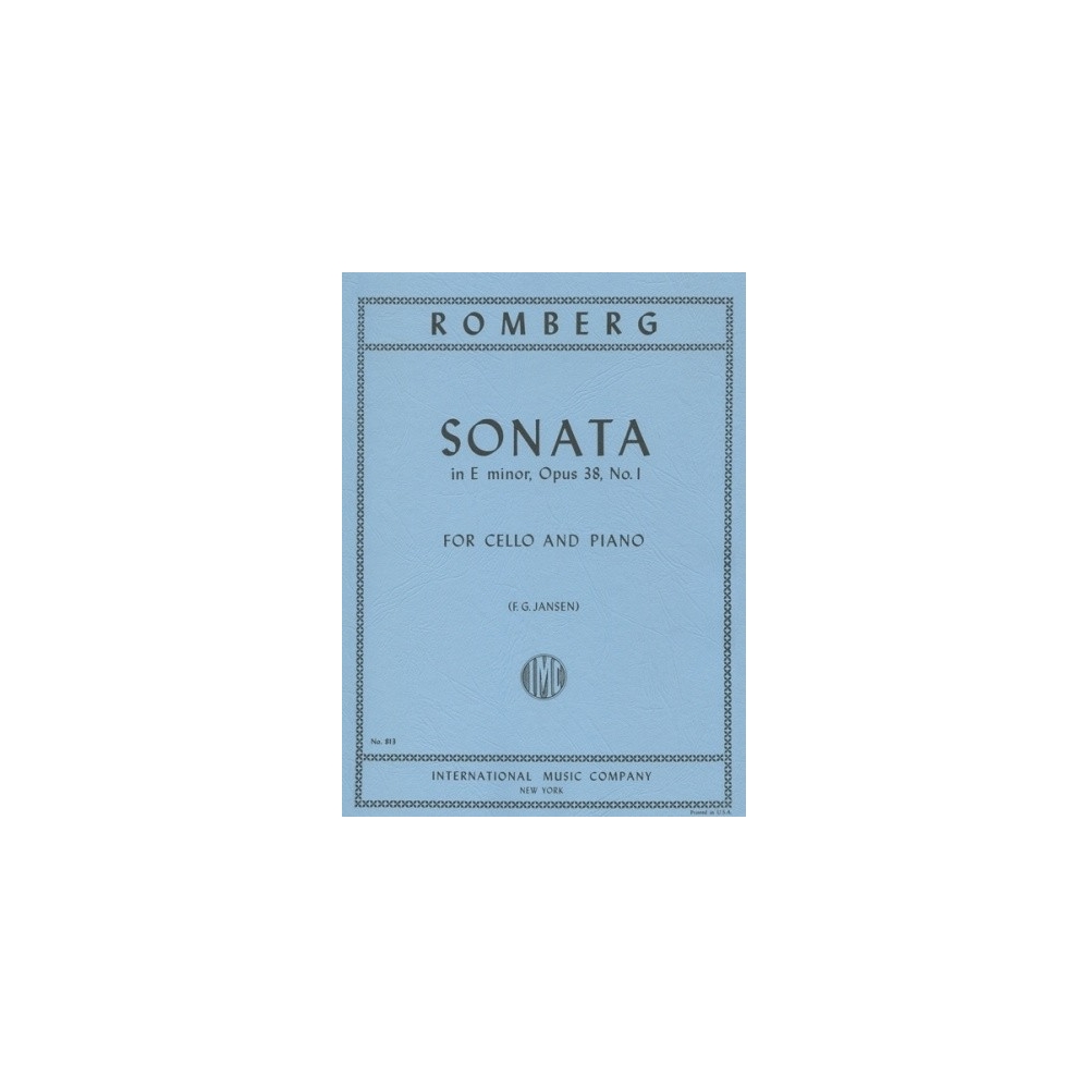 Romberg, Bernhard - Sonata op. 38, 1 