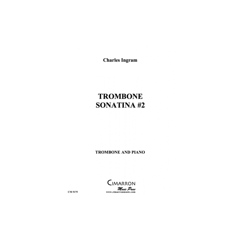 Ingram, Charles - Sonatina No. 2 for Trombone