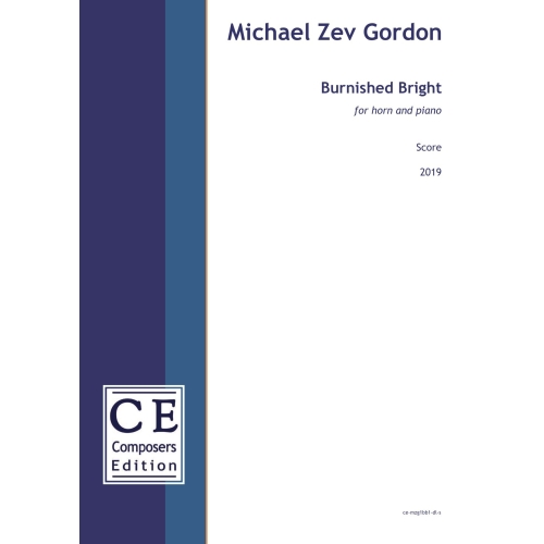 Gordon, Michael Zev - Burnished Bright