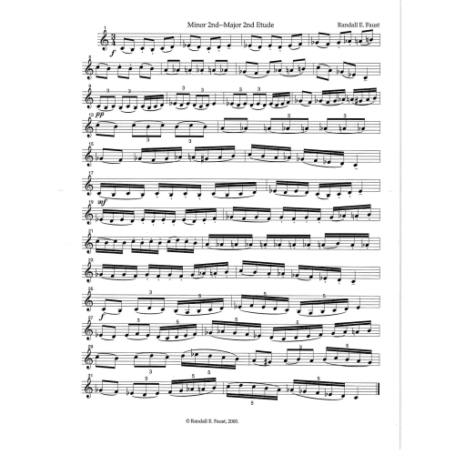 Faust, Randall E. - Interval Etudes for Horn