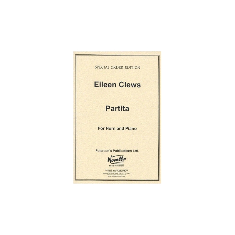 Clews, Eileen - Partita For Horn and Piano