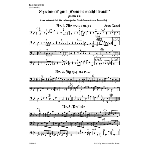 Incidental Music for A...