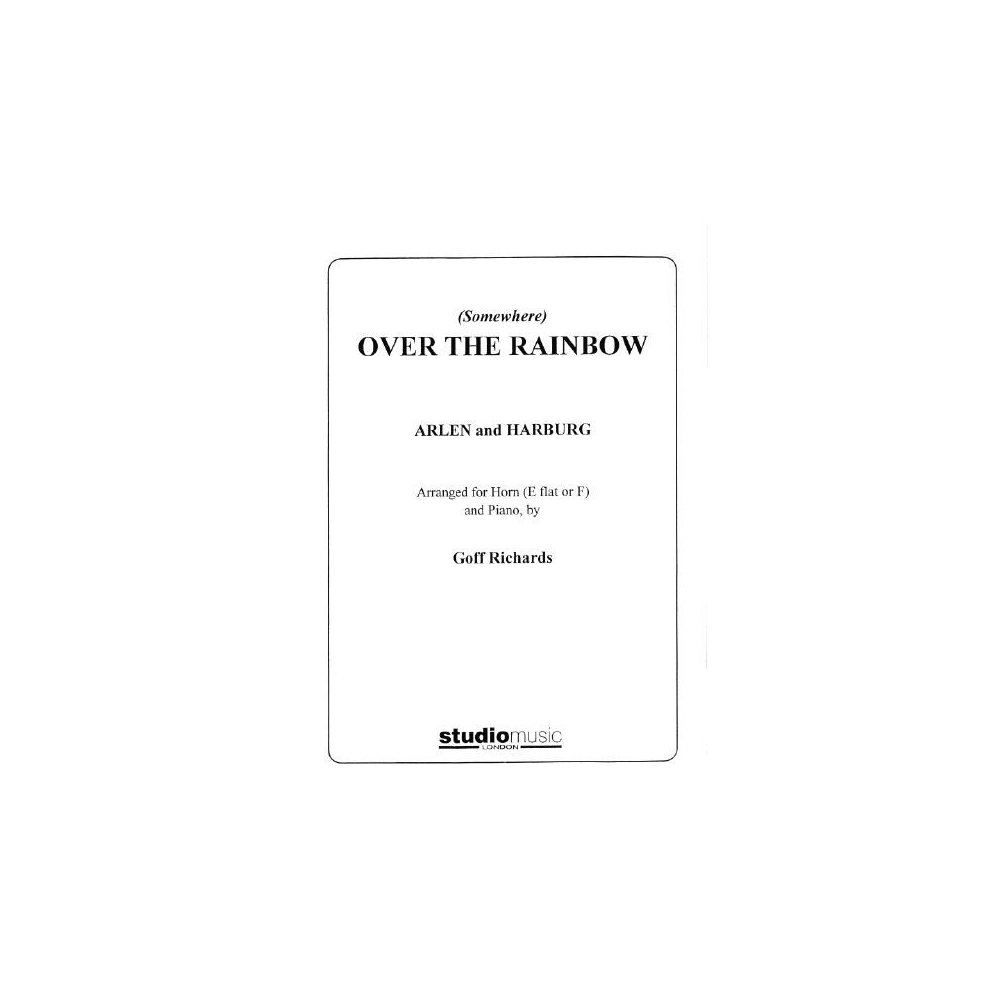 Arlen and Harburg - (Somewhere) Over the Rainbow (arr. Richards)