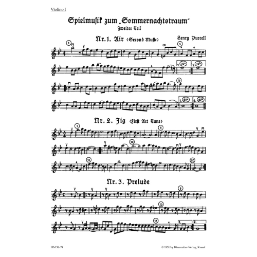 Incidental Music for A...