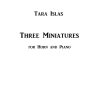 Islas, Tara - Three Miniatures for Horn