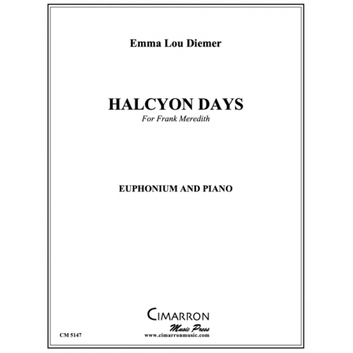 Diemer, Emma Lou - Halcyon Days