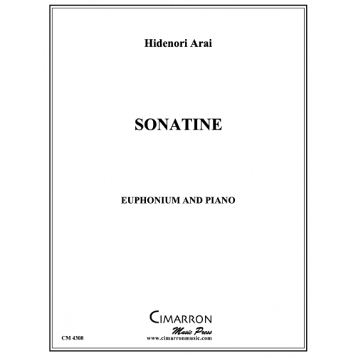 Arai, Hidenori - Sonatine for Euphonium
