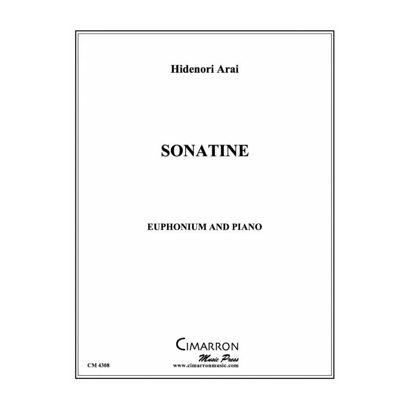 Arai, Hidenori - Sonatine for Euphonium