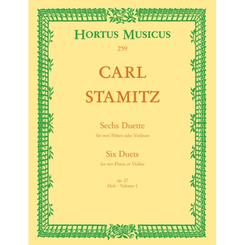 Six Duets, Op.27, Vol 1:...