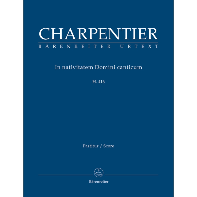 In nativitatem Domini canticum H 416 Full Score - Antoine / Marc-Antoine Charpentier