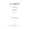 Overture (Suite) No. 2 in B minor (BWV 1067) Cello/Double Bass - Johann Sebastian Bach