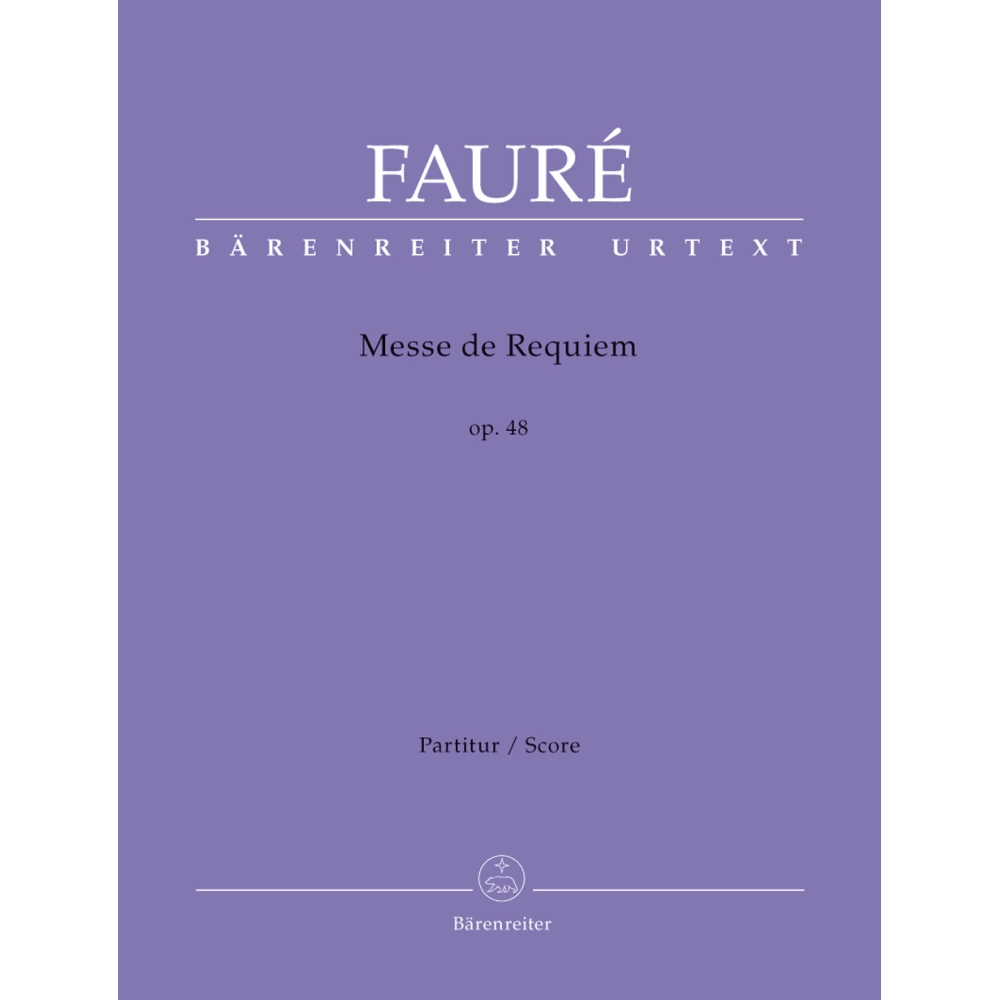 Requiem Op.48 (full orchestral version 1900) Full Score (paperback) - Gabriel Faure