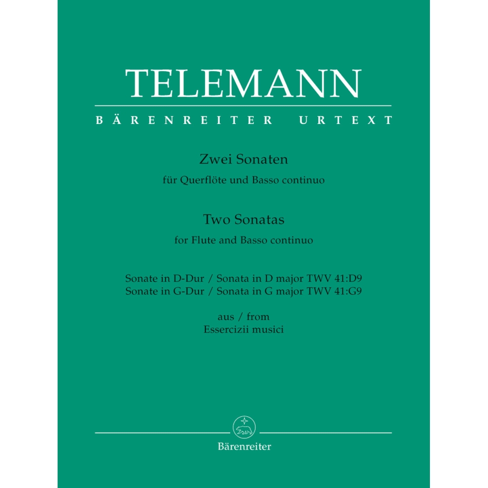 Telemann, G P - Two Flute Sonatas