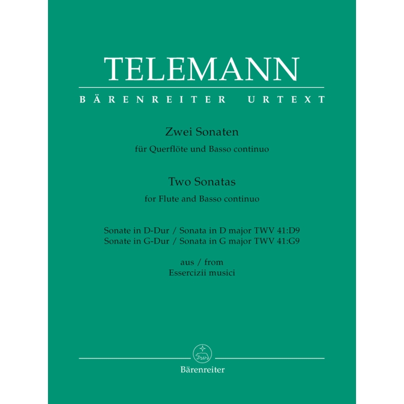 Telemann, G P - Two Flute Sonatas