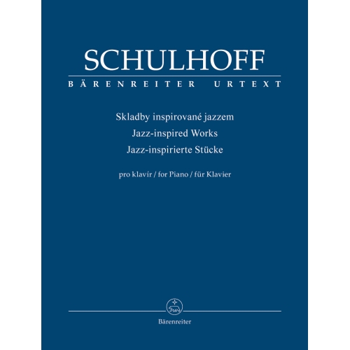 Jazz Inspired Works for Piano - Erwin Schulhoff