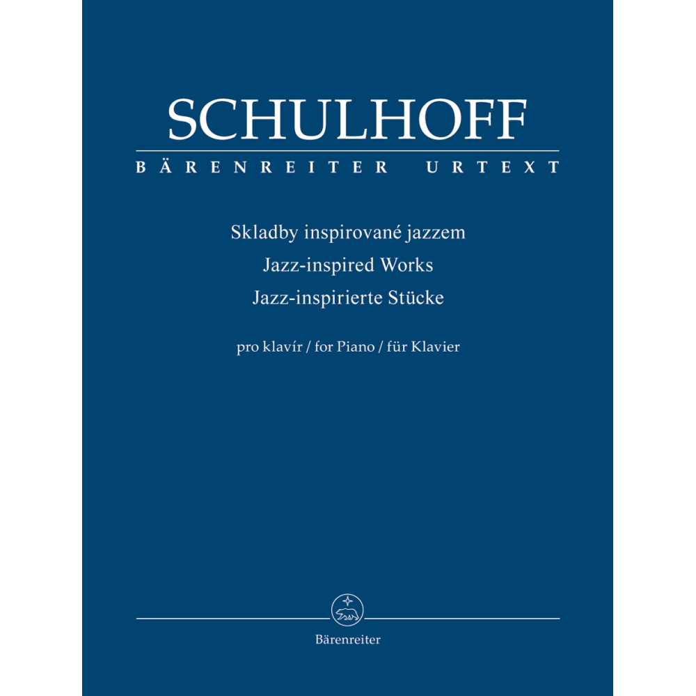 Jazz Inspired Works for Piano - Erwin Schulhoff