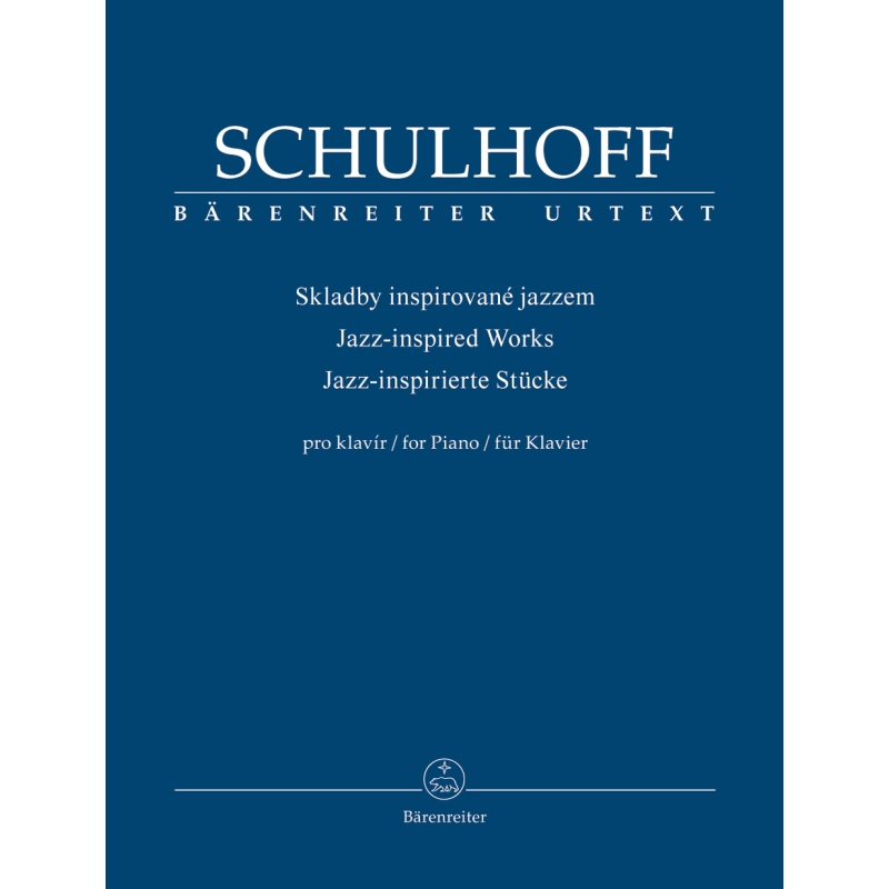 Jazz Inspired Works for Piano - Erwin Schulhoff