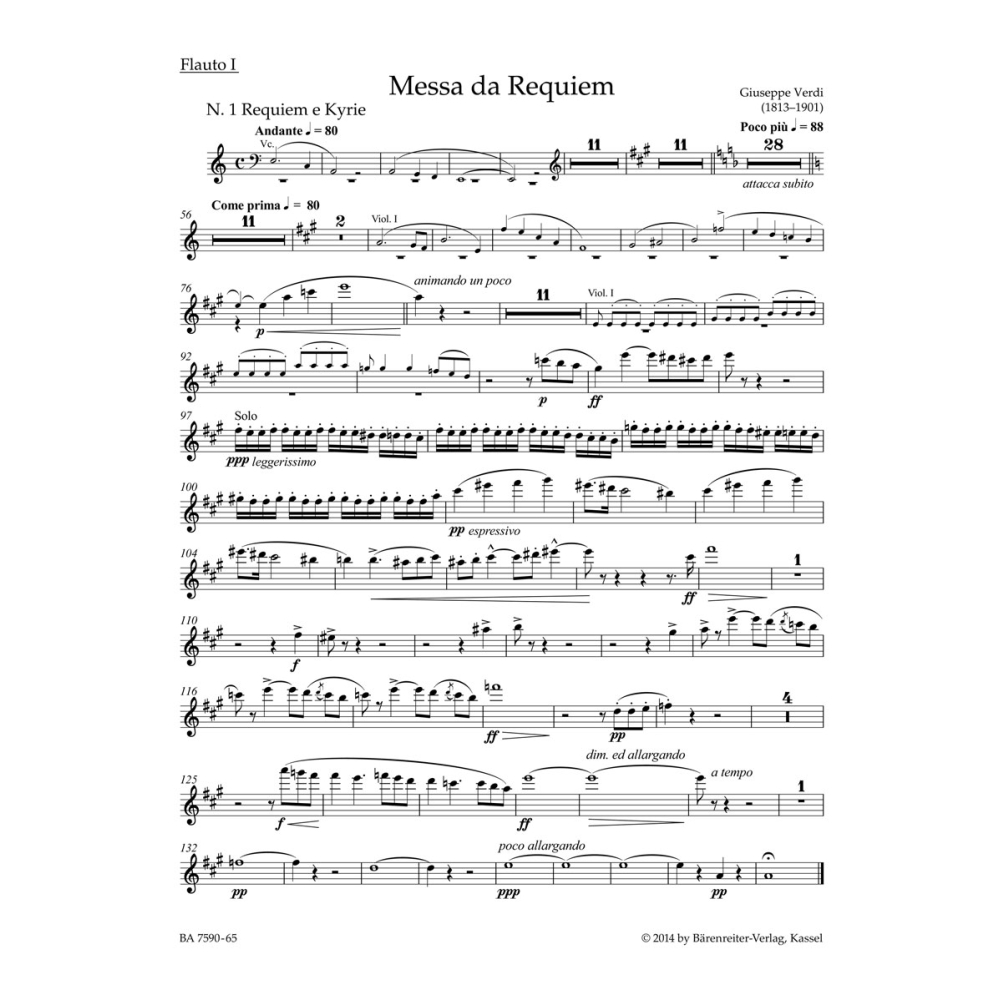 Requiem (Messa da Requiem) Wind Set - Giuseppe Verdi