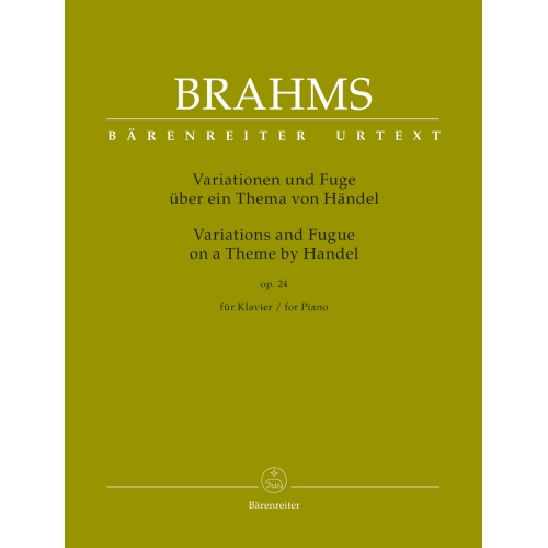 Variations and Fugue on a Theme by Handel, Op.24 Piano Solo - Johannes Brahms