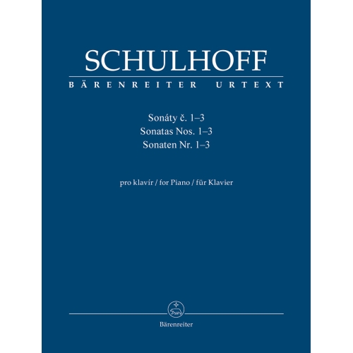 Piano Sonatas Nos. 1-3 - Erwin Schulhoff