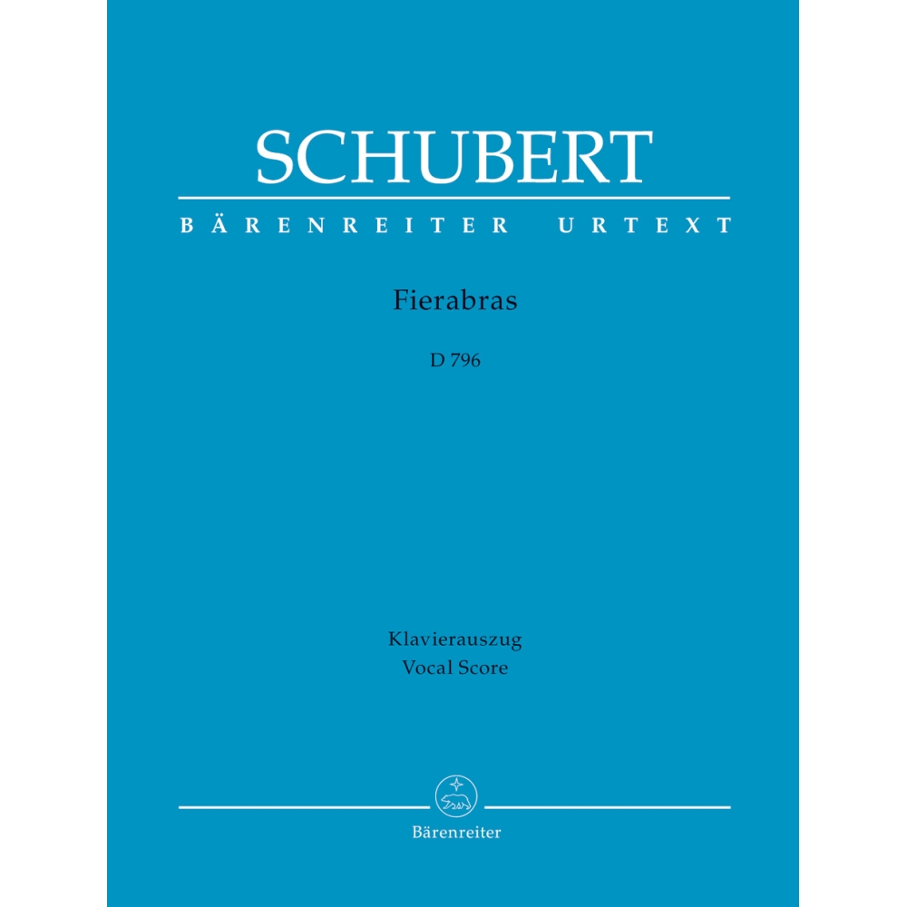 Fierabras D 796 Vocal score - Franz Schubert