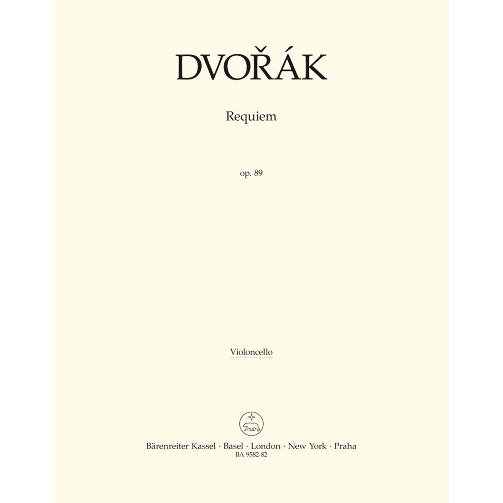 Requiem Op.89 (B.165) (Chamber version) Cello - Antonín Dvorák