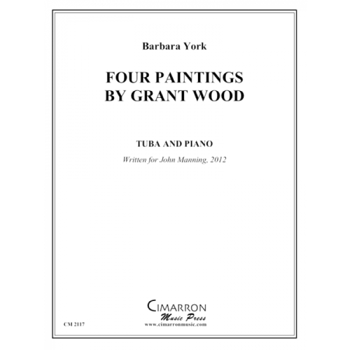 York, Barbara - Four Paintings by Grant Wood