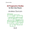 Duncan, Andrew - 25 Progressive Studies for New Tuba Players (Treble Clef)