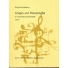 Matthus, Seigfried - Adagio and Passacaglia. Cello & Double Bass