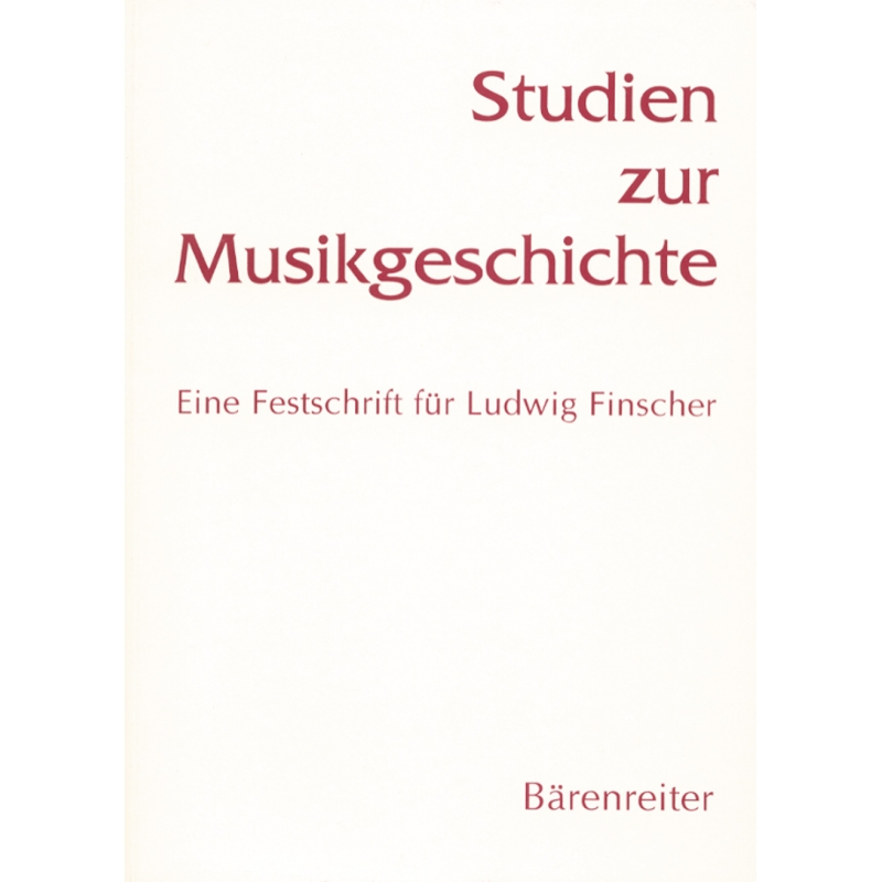 Ludwig Finscher zum 65. Geburtstag