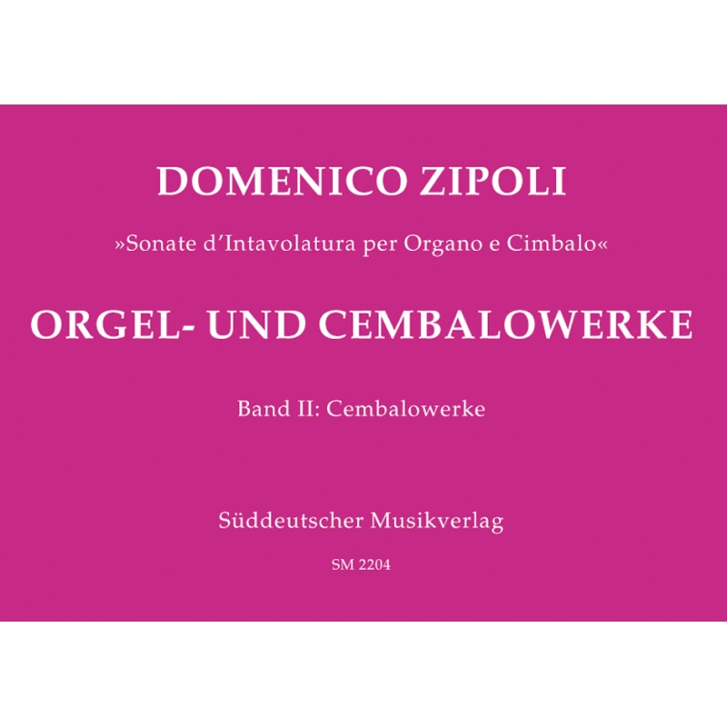 Organ & Keyboard Works, Volume 2 (Keyboard Works) - Domenico Zipoli