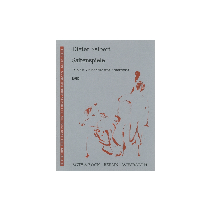 Salbert, Dieter - Saitenspiele. Cello & Double Bass