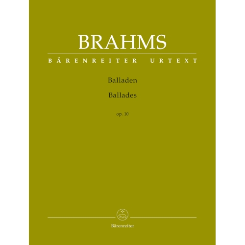 Brahms, Johannes - Ballades Op.10