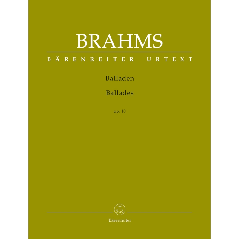 Brahms, Johannes - Ballades Op.10