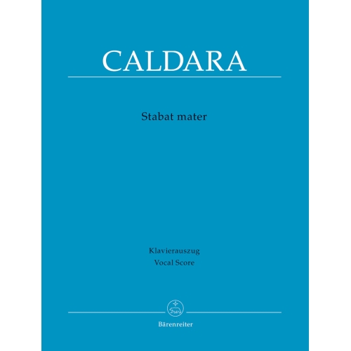 Stabat mater Vocal Score - Antonio Caldara