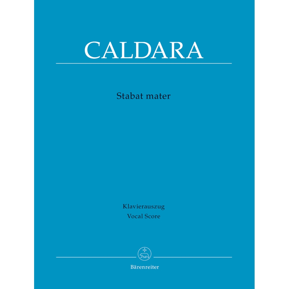 Stabat mater Vocal Score - Antonio Caldara