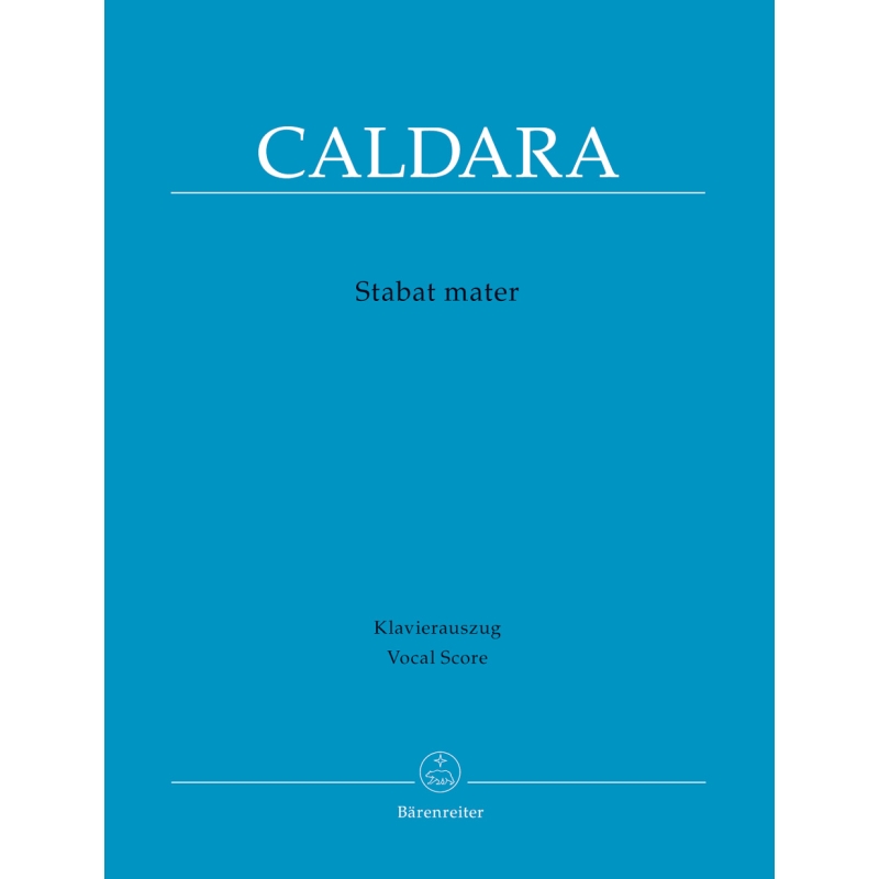 Stabat mater Vocal Score - Antonio Caldara