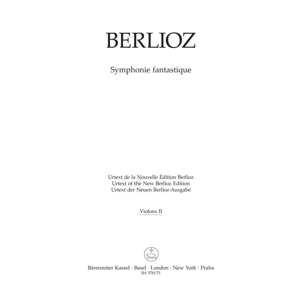 Symphonie Fantastique, Op.14 Violin II - Hector Berlioz
